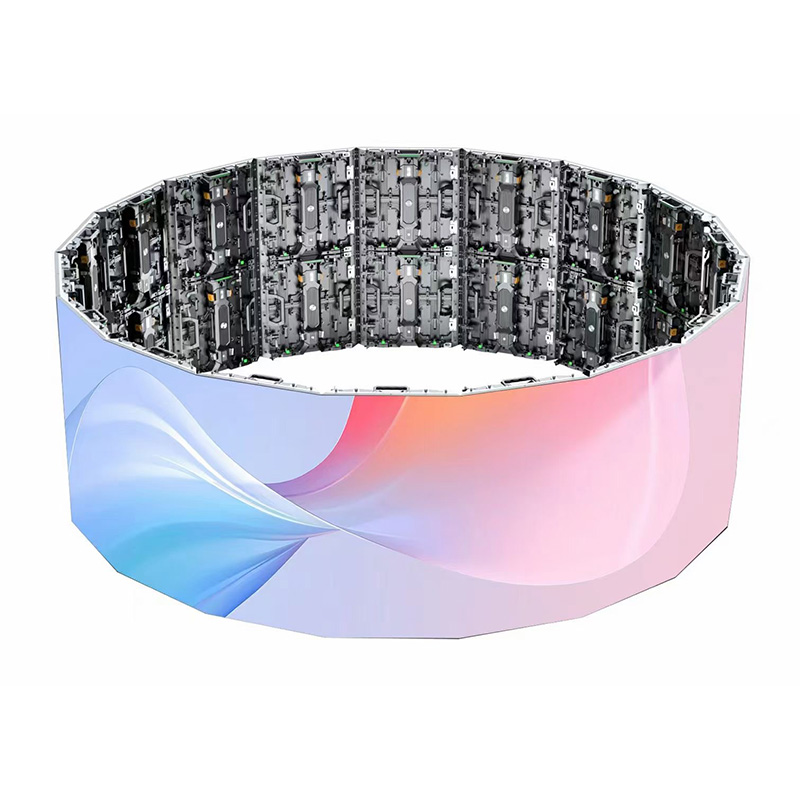 LED curved box rental screen