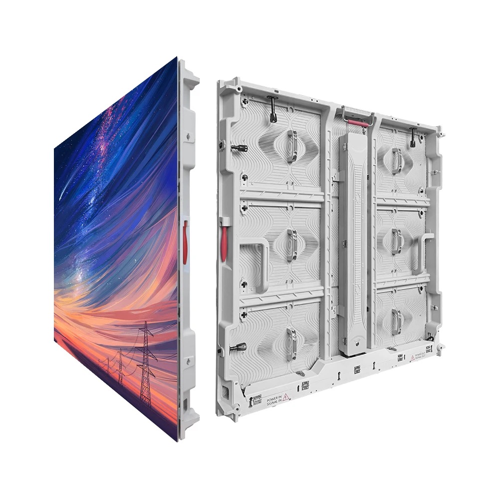 Outdoor waterproof front and rear maintenance display screen