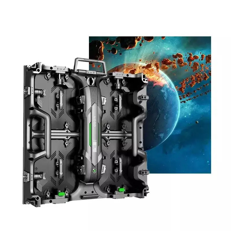 500X500mm hard-connected box rental full-color screen